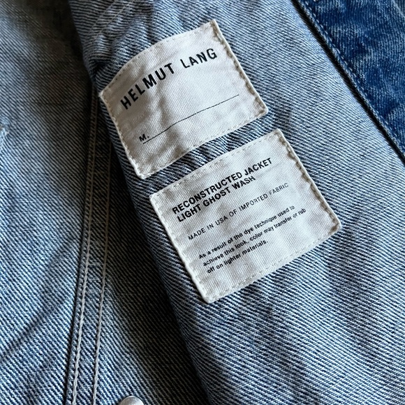 Helmut Lang reconstructed demim jacket - Picture 2 of 3